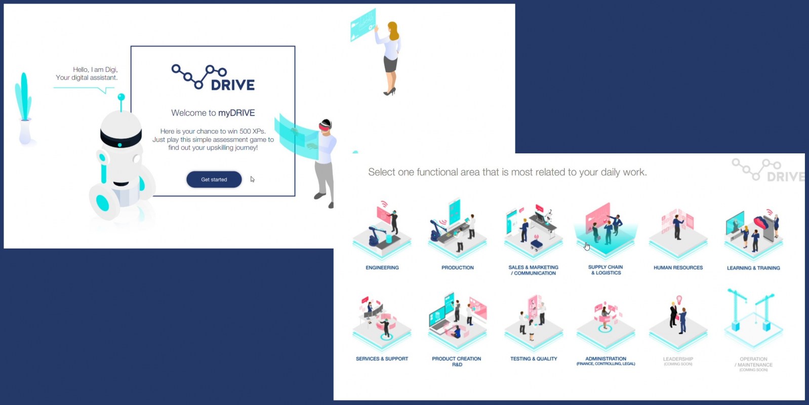 myDRIVE Skills finder application